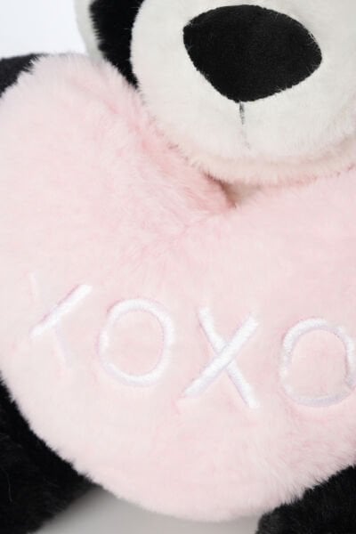 Pufu Toys 45 Cm Kalpli Panda(16) 04085