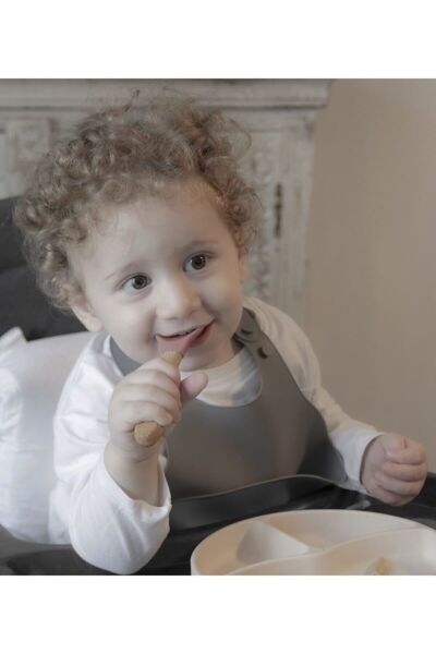 Babyjem Silikon Kaşık Pudra