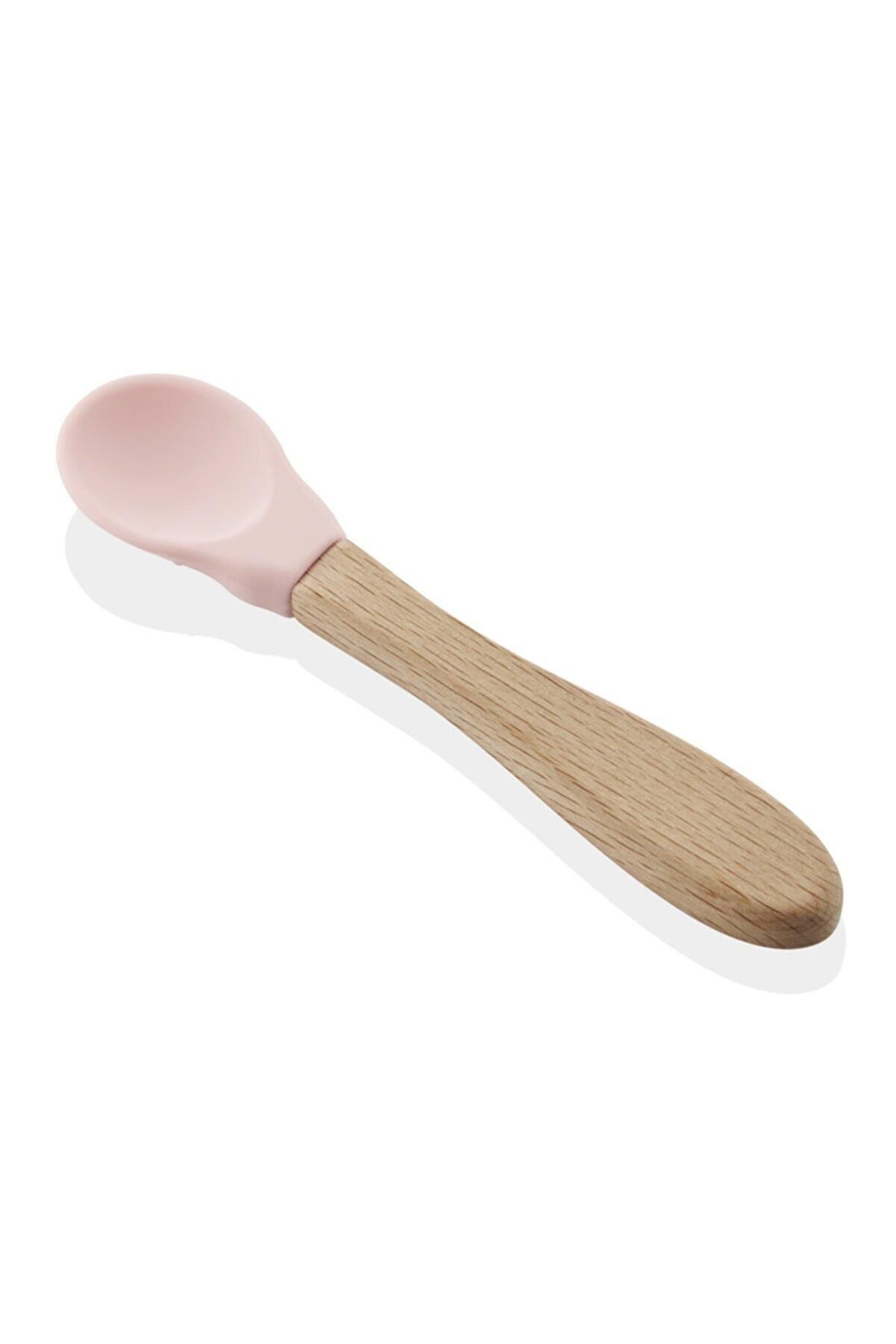 Babyjem Silikon Kaşık Ekru