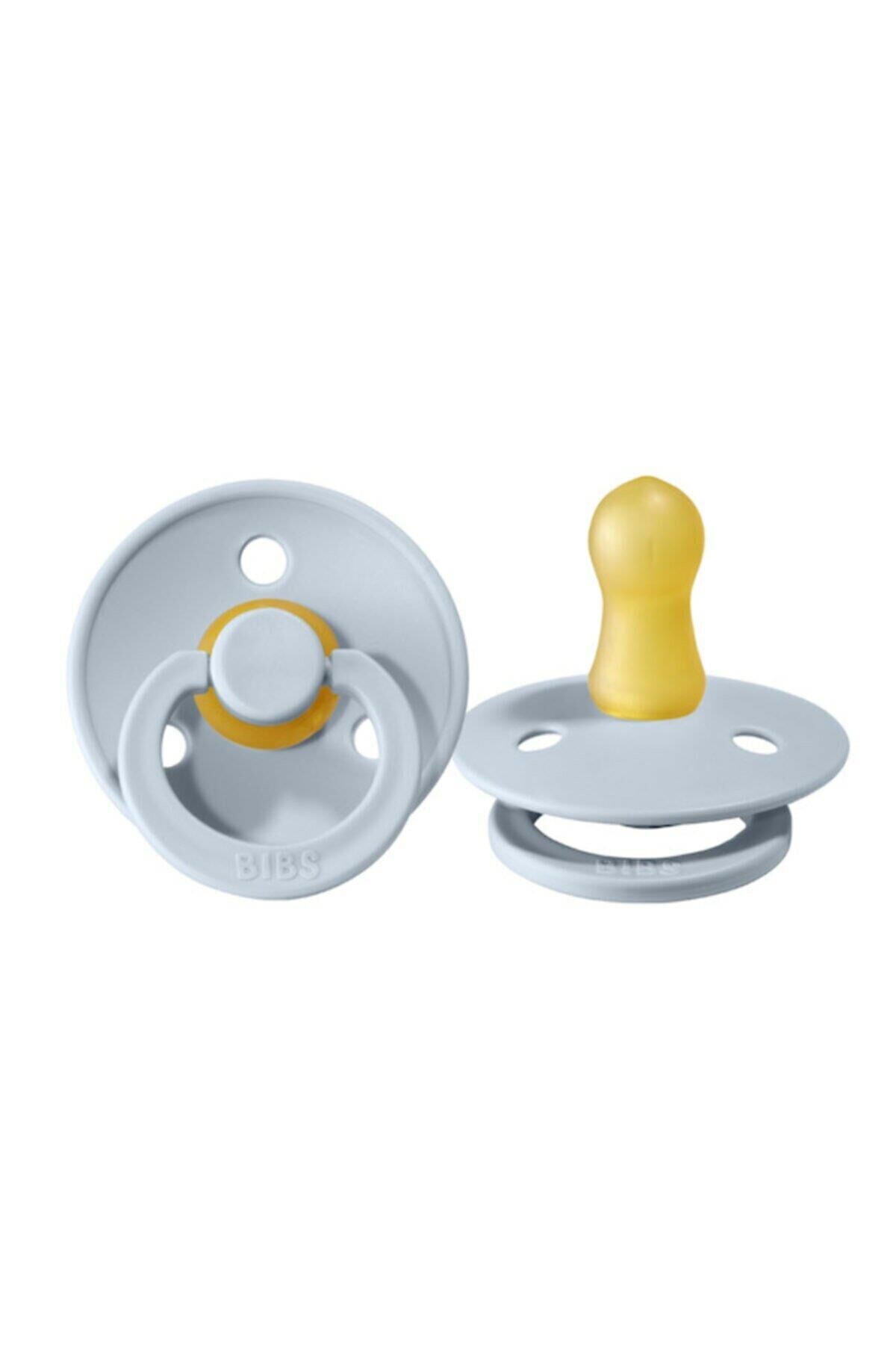 Bibs Colour Bebek Doğal Kauçuk Emzik Baby Blue No:1 0-6 Ay