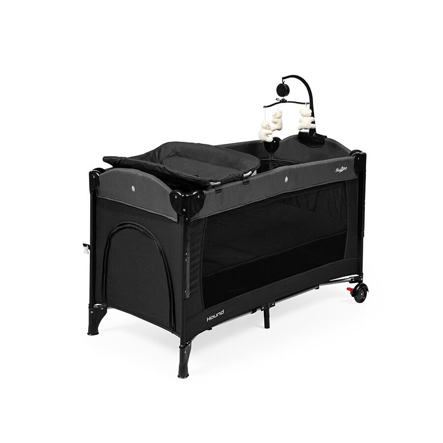 Baby2Go Hound Anne Yanı Oyun Parkı 60*120 (Sıyah)