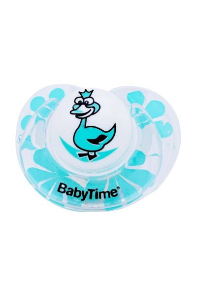 Babytime Bt143-1 Damaklı Şeffaf Emzik 0-6 Ay
