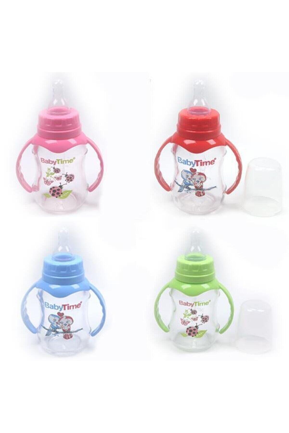 Babytime Bt080-C Kulplu Cam Biberon 125 ml