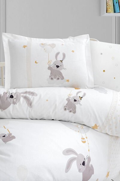 Kanz Bunny Dream Bebek Nevresim Takımı