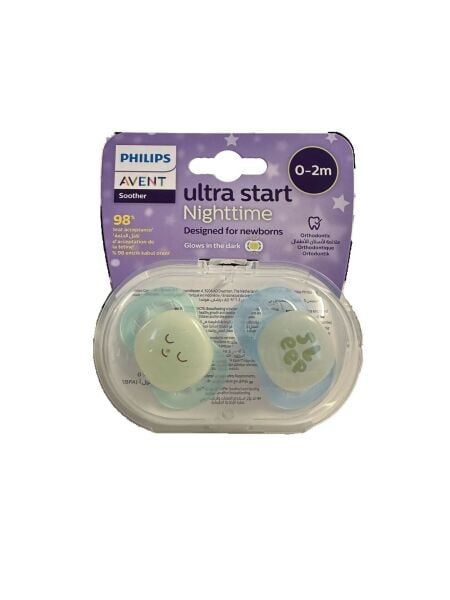 Philips Avent Ultra Start Gece Emziği 0-2 Ay Renkli