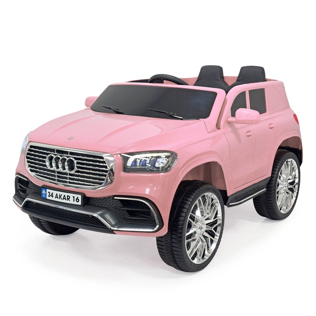Akar Admıre Kumandalı Akülü Araba Pembe 12v 94-830