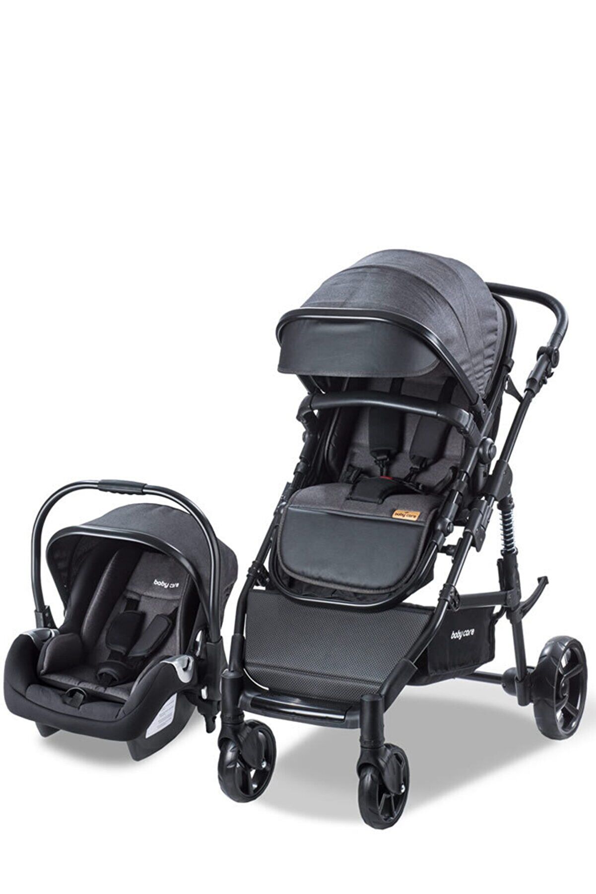 Baby Care Bc-340 Bora Cross Travel Puset Siyah ( S )