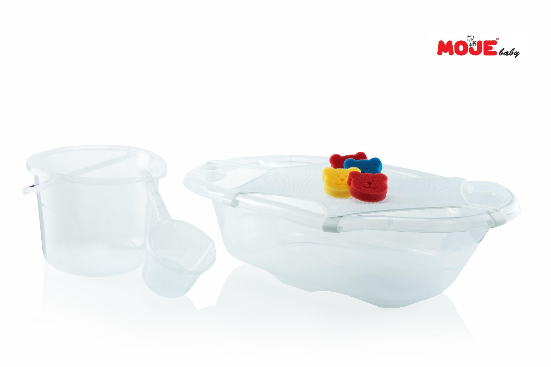 Moje 5'li Banyo Küvet Seti  Beyaz