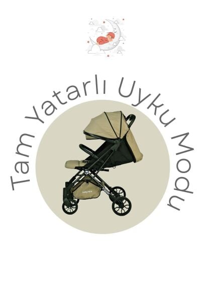Baby Care Tripper Kabin Tipi Bebek Arabası-Antrasit (BC-270-F)