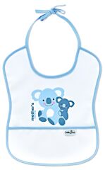Babyjem Poli Muşamba Önlük Küçük Mavi 030