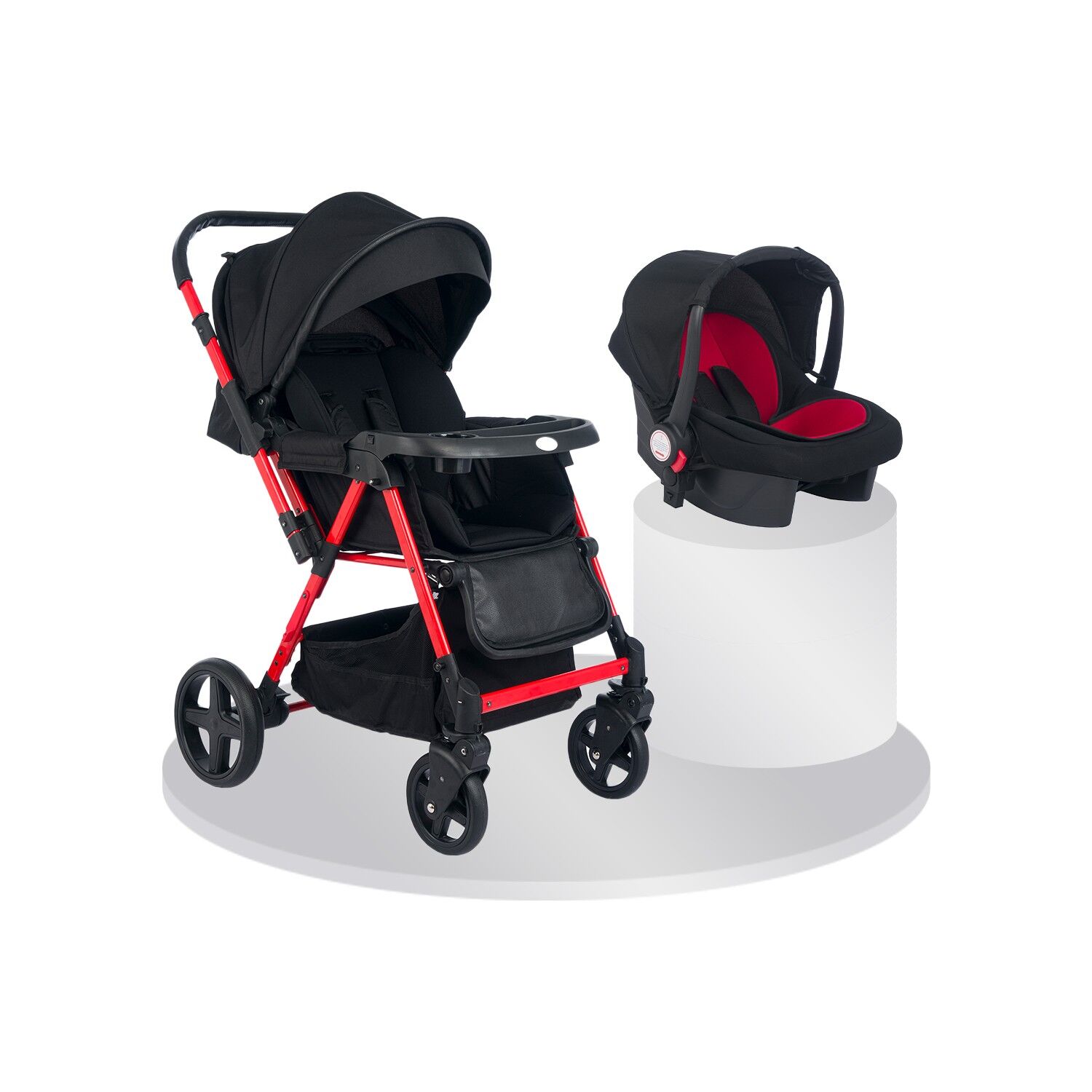 Joell Trendy Plus Kd-2420 Travel Puset Kırmızı