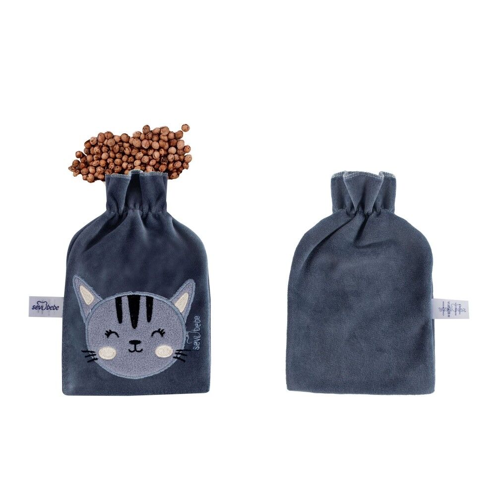 Sevi Bebe Gaz Giderici Kiraz Çekirdekli Minder - Gri 687-13