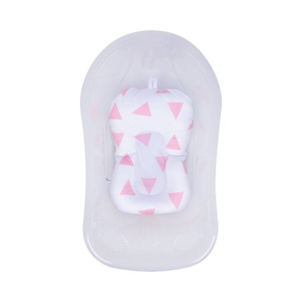 Sevi Bebe Cozy Banyo Minderi - Pembe Üçgen 69-101