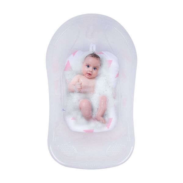 Sevi Bebe Cozy Banyo Minderi - Pembe Üçgen 69-101