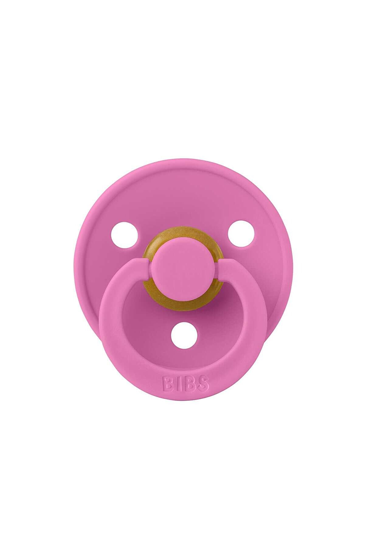 Bibs Colour Kauçuk Emzik -Bubblegum 0-6 Ay