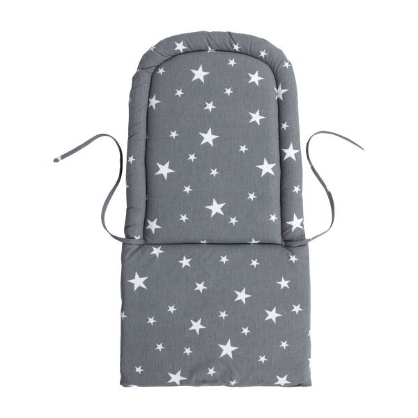 Sevi Bebe Eko Mama Sandalyesi Minderi - Gri Yıldız 157-13