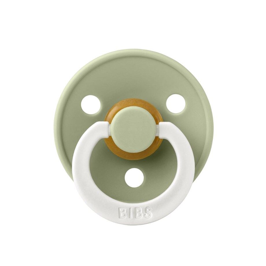 Bibs Colour Kauçuk Emzik 0-6 Ay Sage Glow
