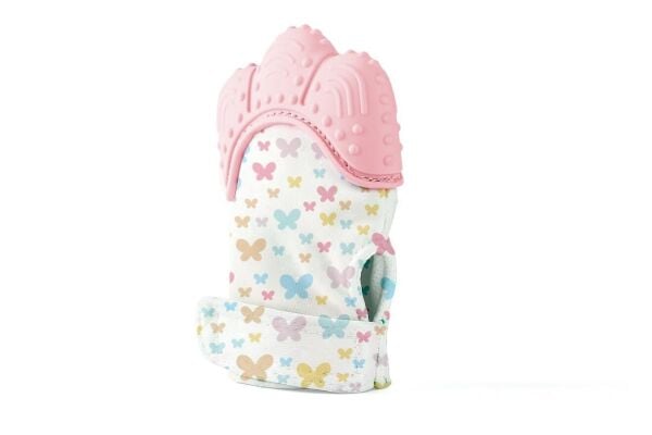 Babyjem Diş Kaşıyıcı Eldiven Pembe 526