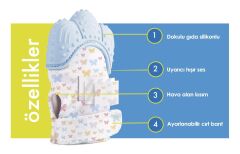 Babyjem Diş Kaşıyıcı Eldiven Mavi 526