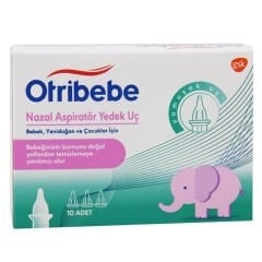Otribebe Nazal Burun Aspiratörü Yedek Ucu 10lu