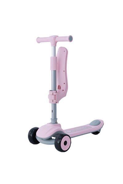 Prego Bluetooth Özellikli Işıklı Katlanabilir Nitro Scooter Pembe K605