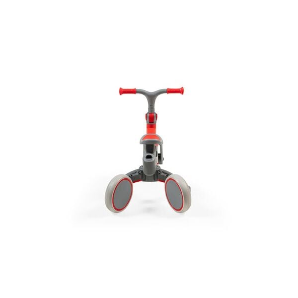 Baby2Go Go Bike Ebeveyn Kontrollü İtmeli 3 Teker Katlanır Bisiklet (Kırmızı)