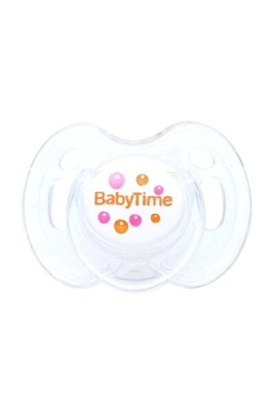 Babytime Şeffaf Gövdeli Kiraz Uçlu Emzik 6-18 Ay BT147-2
