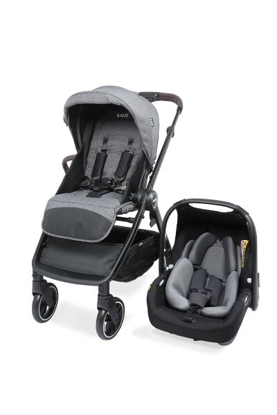 Kanz Nova Travel Sistem Bebek Arabası Gri