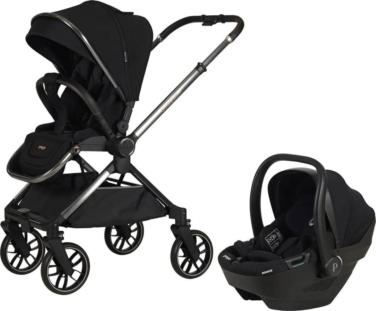 Prego Evoque İ-Size Travel Bebek Arabası Siyah 2425