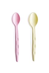 Babyjem 2'Li Mama Kaşığı Pembe-Sarı 494